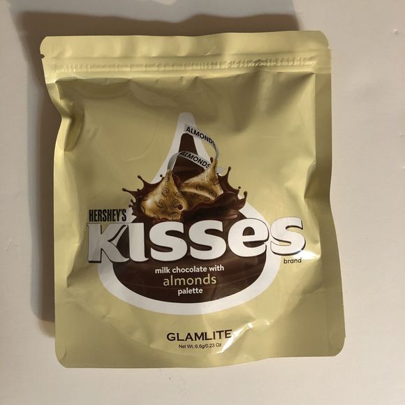 Glamlite x Hershey's Kisses Milk Chocolate with Almonds Palette SEALED - Picture 1 of 4